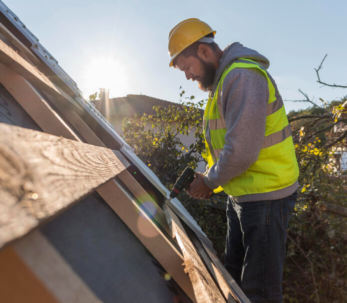 Roof replacement service